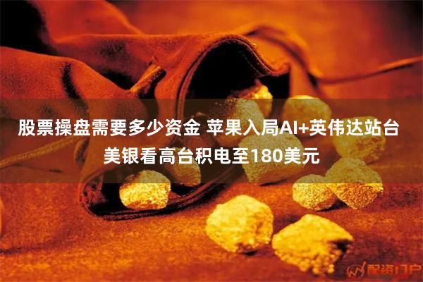 股票操盘需要多少资金 苹果入局AI+英伟达站台 美银看高台积电至180美元